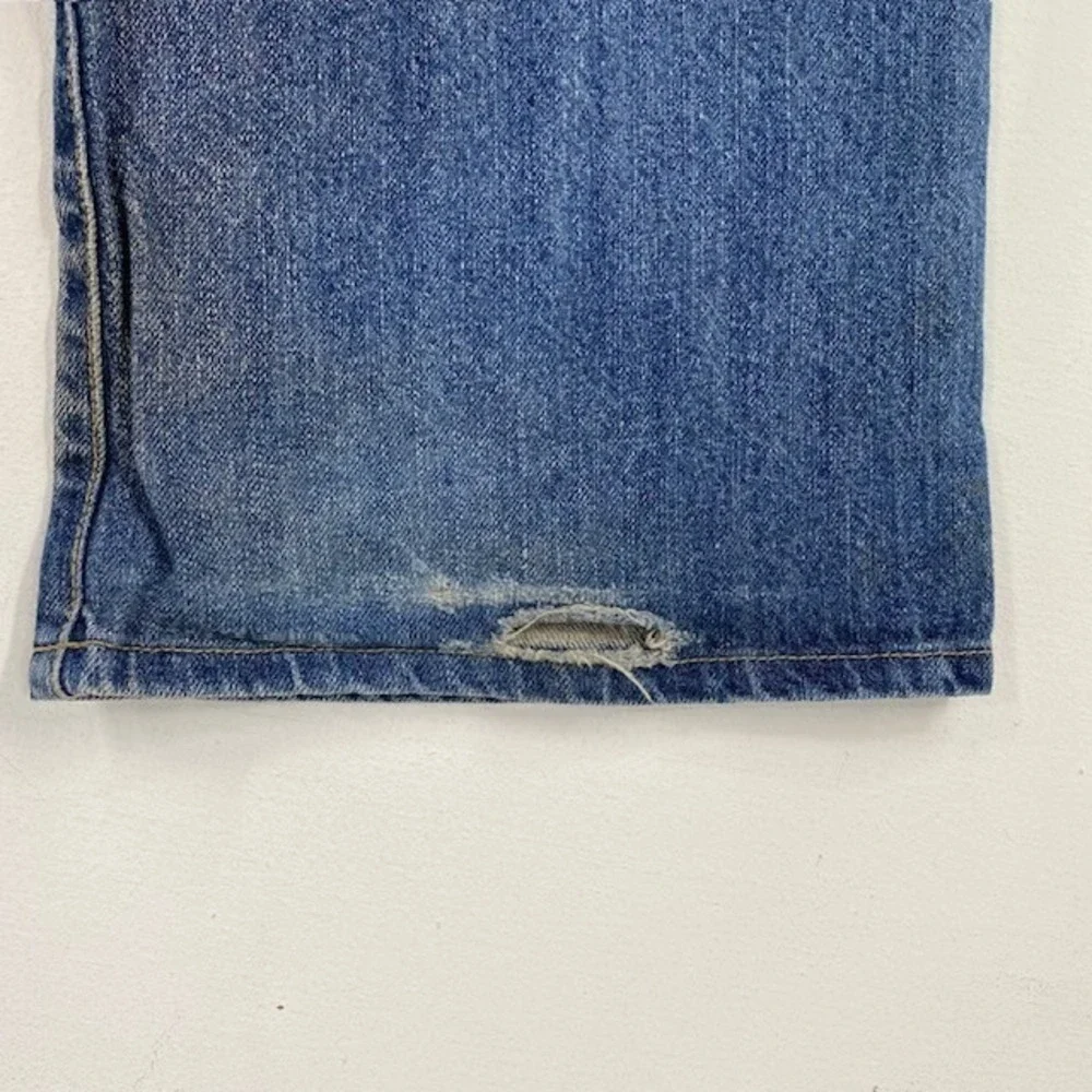 7 For All Mankind‎ Relaxed Bootcut Jeans Button Fly Denim Mens Size 33x30